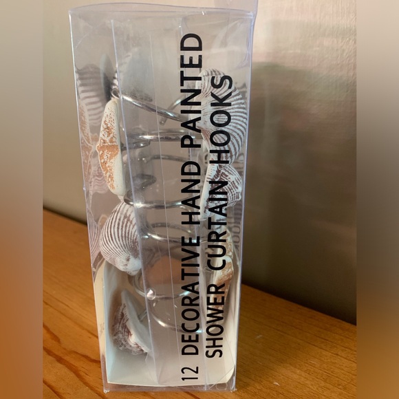 Shower Curtain Hooks by Carnations Home Fashion *NEW* - Picture 4 of 7